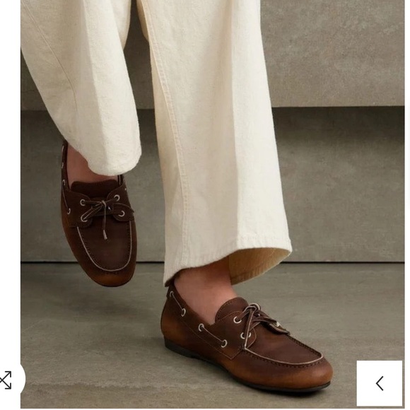 Women's Classic Brown Boat Shoes - Picture 7 of 7